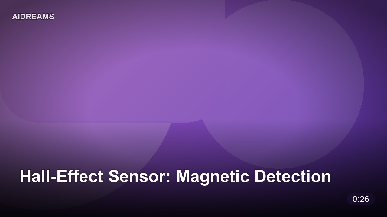 Hall-Effect Sensor: Magnetic Detection