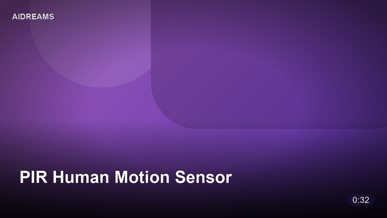 PIR Human Motion Sensor