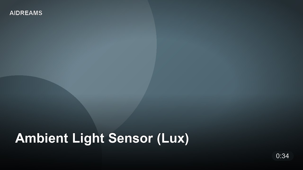 Ambient Light Sensor (Lux)