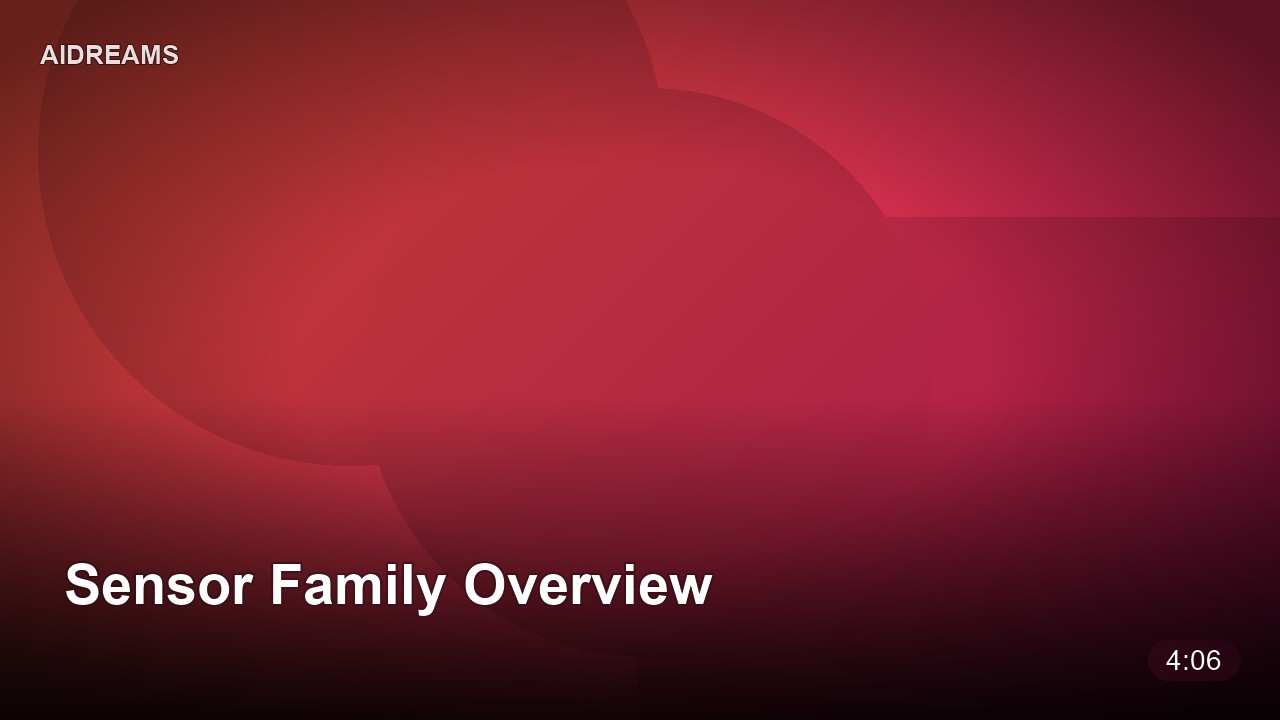 Sensor Family Overview