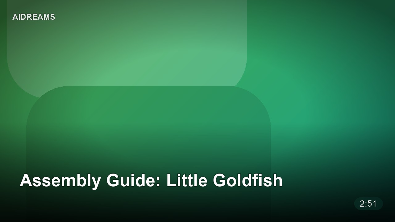 Assembly Guide: Little Goldfish
