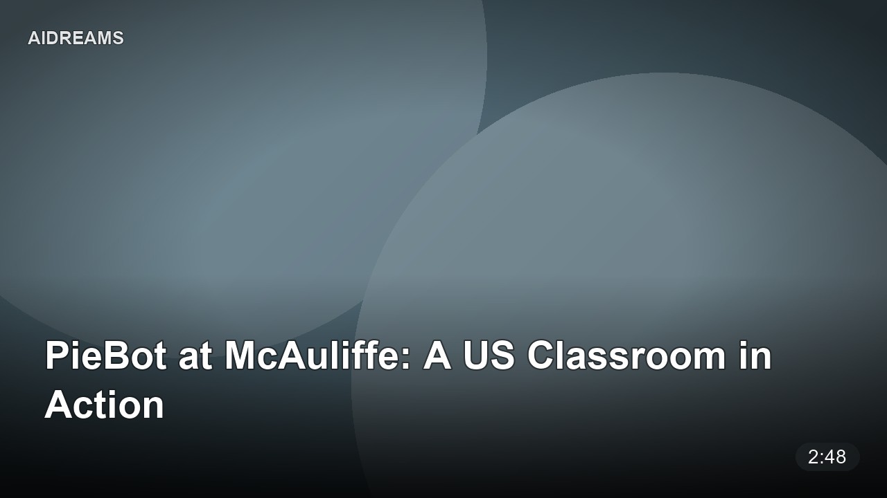 PieBot at McAuliffe: A US Classroom in Action